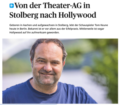 Image for Von der Theater AG nach Hollywood (Aachener Zeitung)