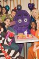 McDonald's Grimace Birthday picture