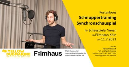 Image for Schnuppertraining Synchronschauspiel