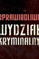 Sprawiedliwi wydział kryminalny picture