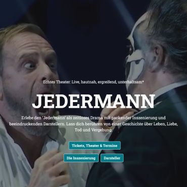 Image for Der Jedermann in Weimar: Juli '24 Weimarhallenpark, Festspielgelände