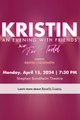 Broadway - Kristin: An Evening With Friends picture