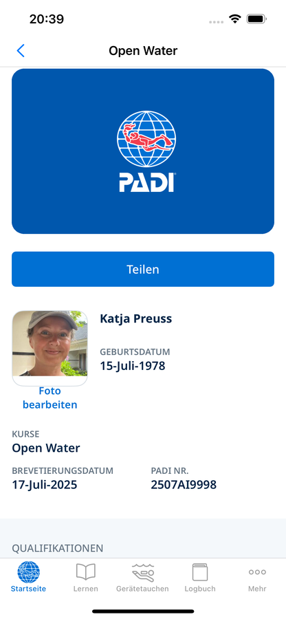 Image for Tauchschein