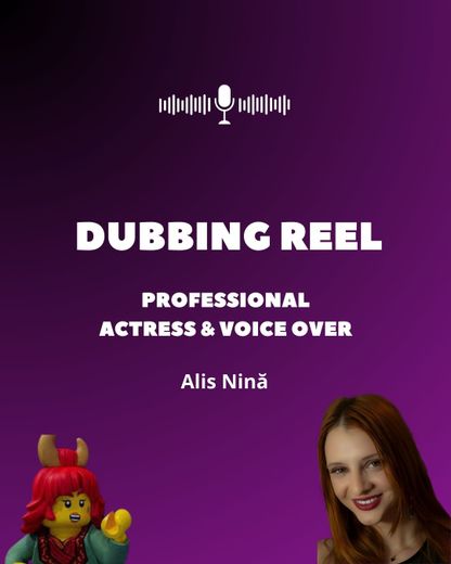 Image for Dubbing Reel (RO) | Alis Nină