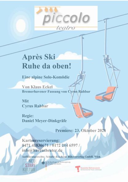 Image for Radio-Premiere vom Hörspiel „Apré Ski" Radio Weser TV 2024