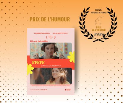 Image for Mon court-métrage Fffff remporte le prix de l'humour au festival Histoires de femmes !