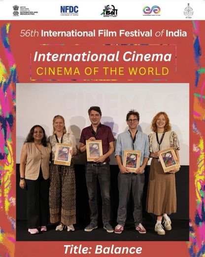 Image for BALANCE PREMIERE beim IFFI Internationales Filmfestival in Indien, Goa