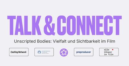 Image for cn-klappe: Mitschnitt Talk & Connect: Unscripted Bodies  Vielfalt und Sichtbarkeit im Film