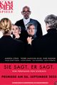 Sie sagt. Er sagt. picture