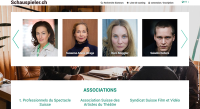 Image for Schauspieler.ch - für Schauspielerinnen & Schauspieler der Schweiz