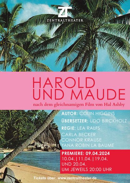 Image for Theaterarbeiten: Harold und Maude
