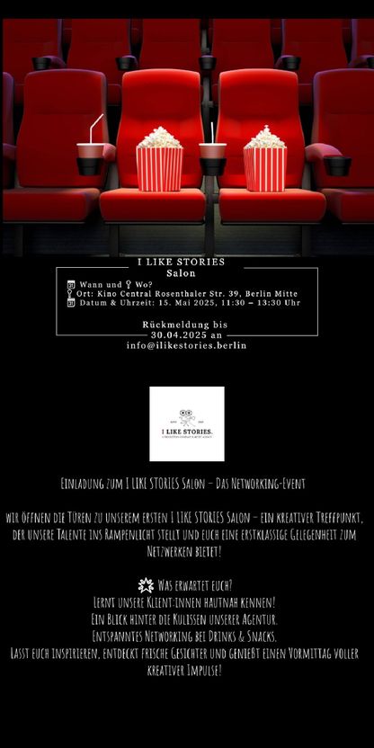 Image for Event von „I LIKE STORIES” in Berlin 2025